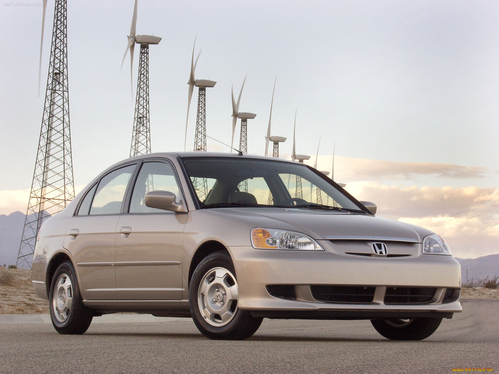 honda, civic, hybrid, 2003, 